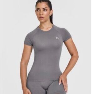 Oner Active Go To Seamless Fitted Top - Ash Gray